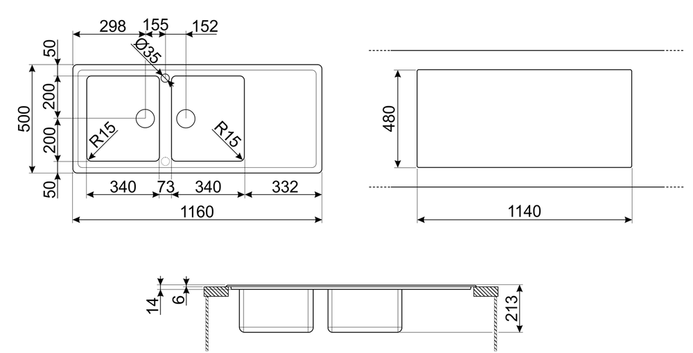 Smeg LDR116-2
