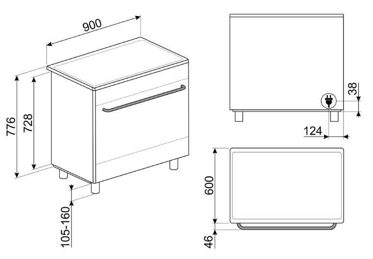 Smeg CX91IMBL