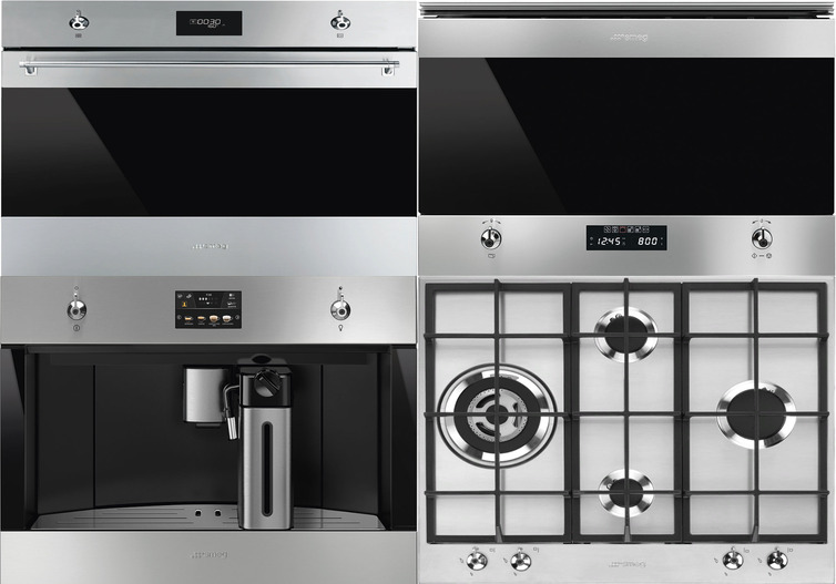 Smeg PX364L + SF6301TVX + MP322X1 + CMS4303XRU