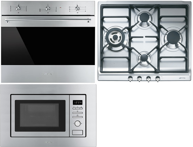 Smeg SER60SGH3 + SF6381X + FMI017X