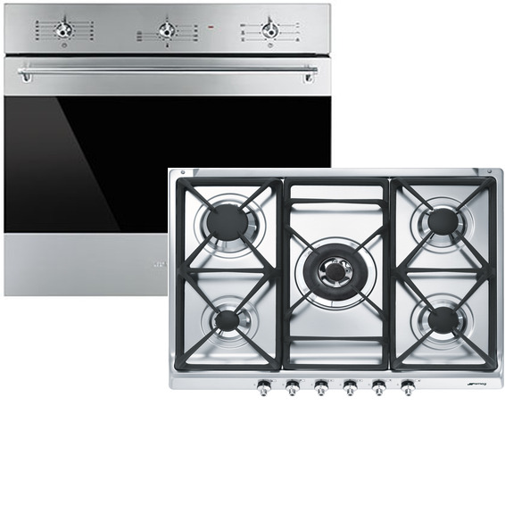 Smeg SE70SGH-5 + SF6381X