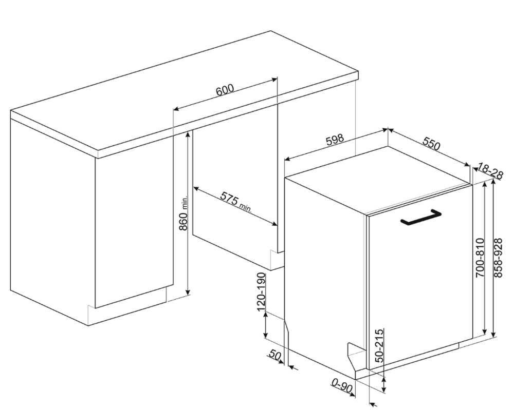 Smeg STL323BQLH