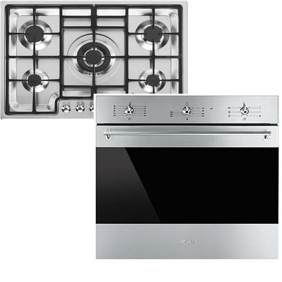 Smeg PGF75-4 + SF6381X