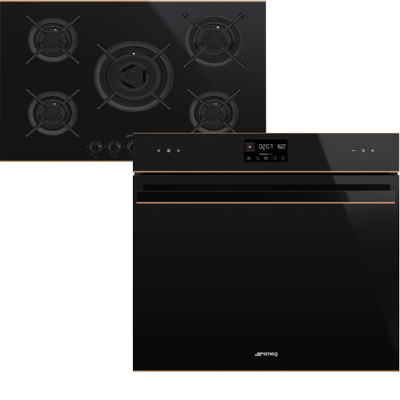 Smeg PV675CNR + SOP6602TNR