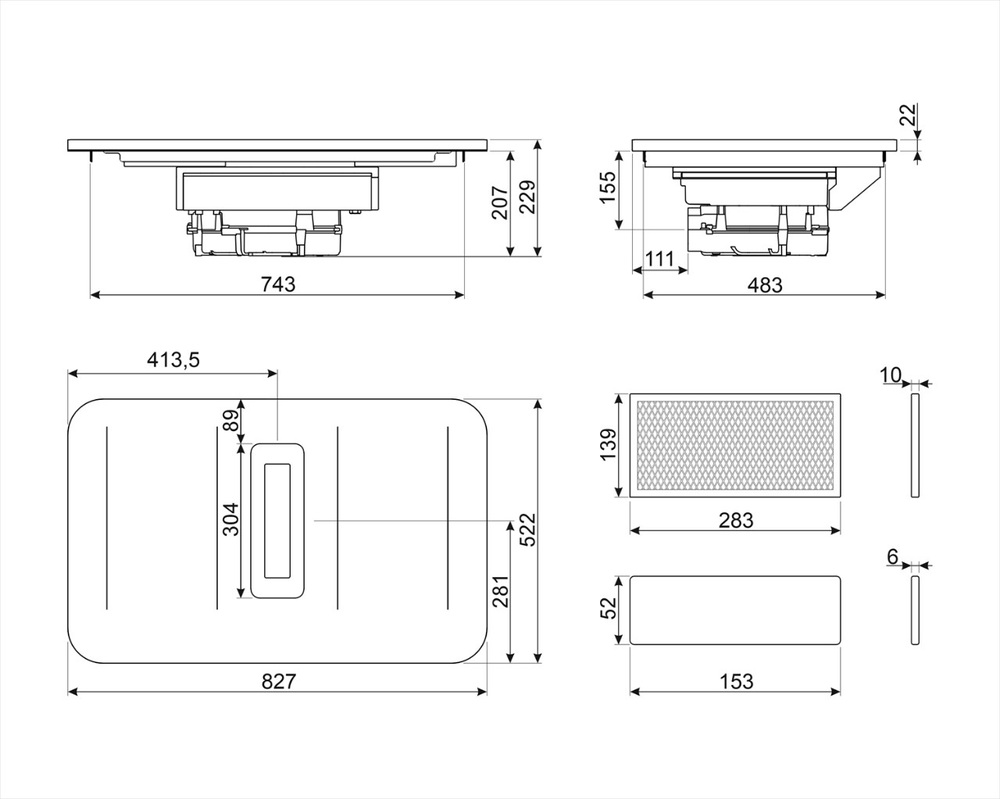 Smeg HHSL7844X