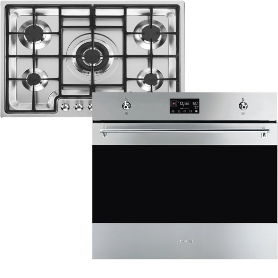 Smeg PGF75-4 + SO6302S3PX