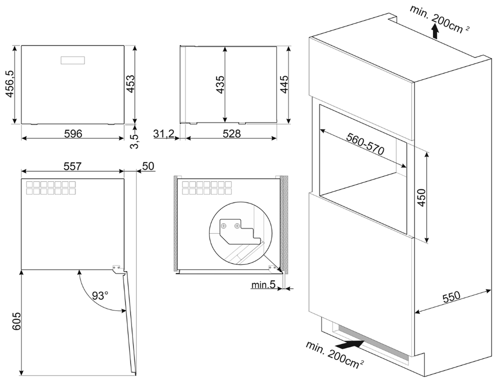 Smeg CVI120B3E