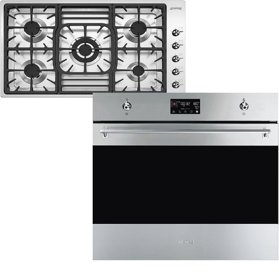 Smeg PGF95-4 + SO6302S3PX
