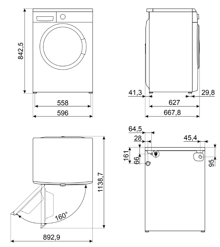 Smeg WM3T24RU