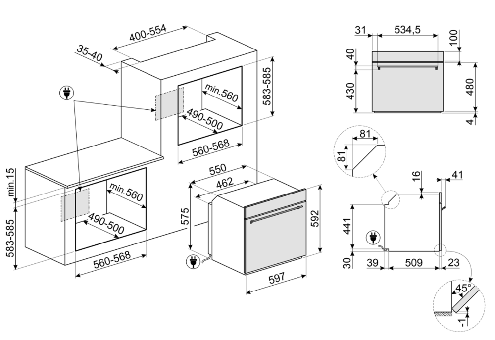 Smeg SO6302S3PX