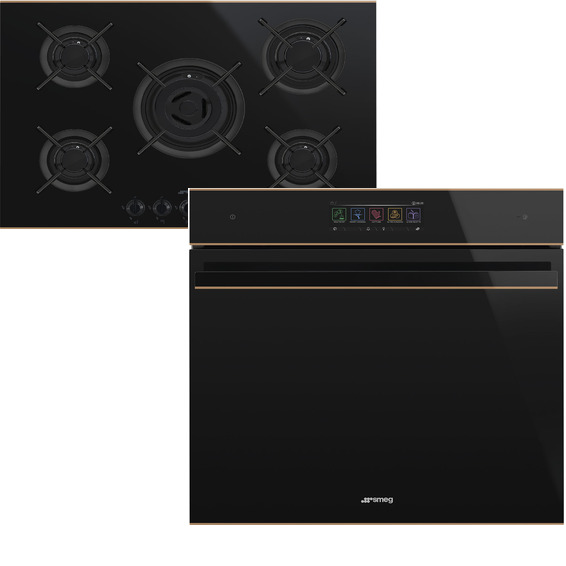 Smeg PV675CNR + SO6606WAPNR