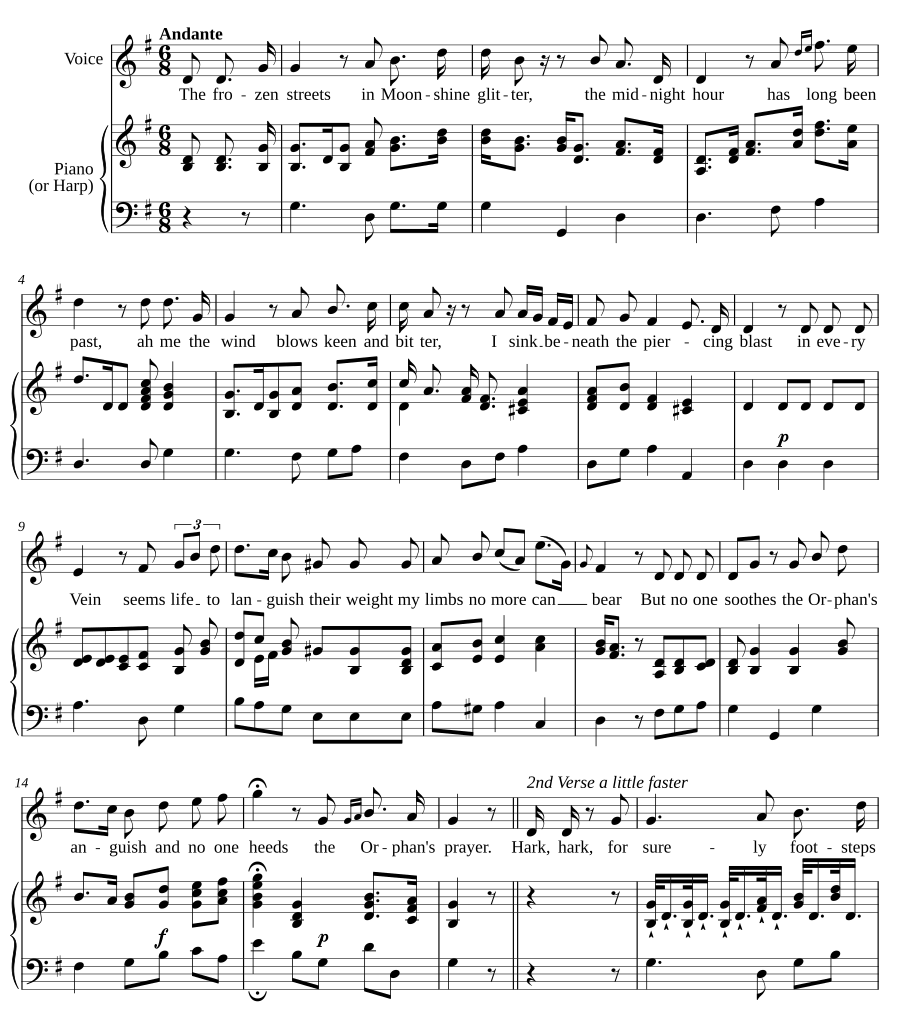 Молитва сироты (The Orphan’s Prayer)