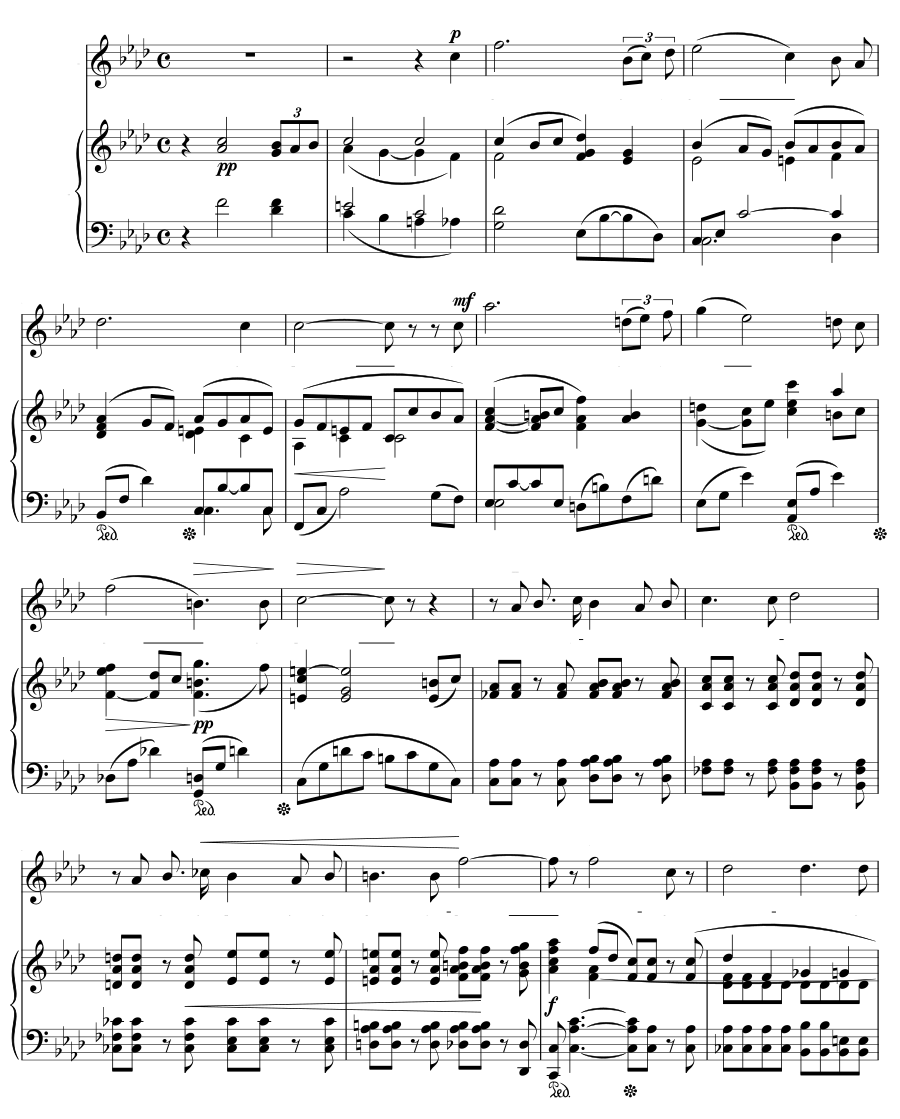 Ах, любовь, лишь день! (Ah, Love, but a Day!). 3 песни на стихи Браунинга, соч. 44