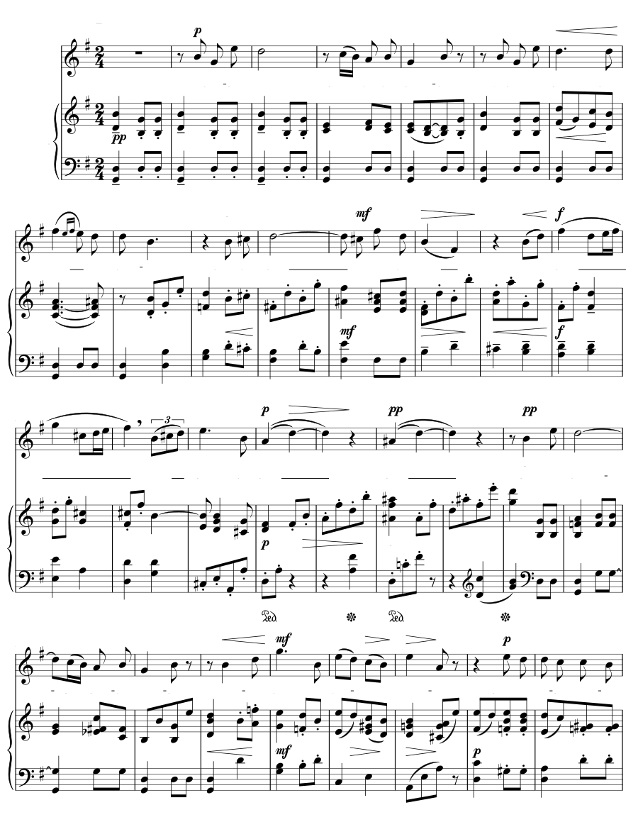 О госпожа моя (O Mistress Mine). 3 песни на слова Шекспира, соч. 37