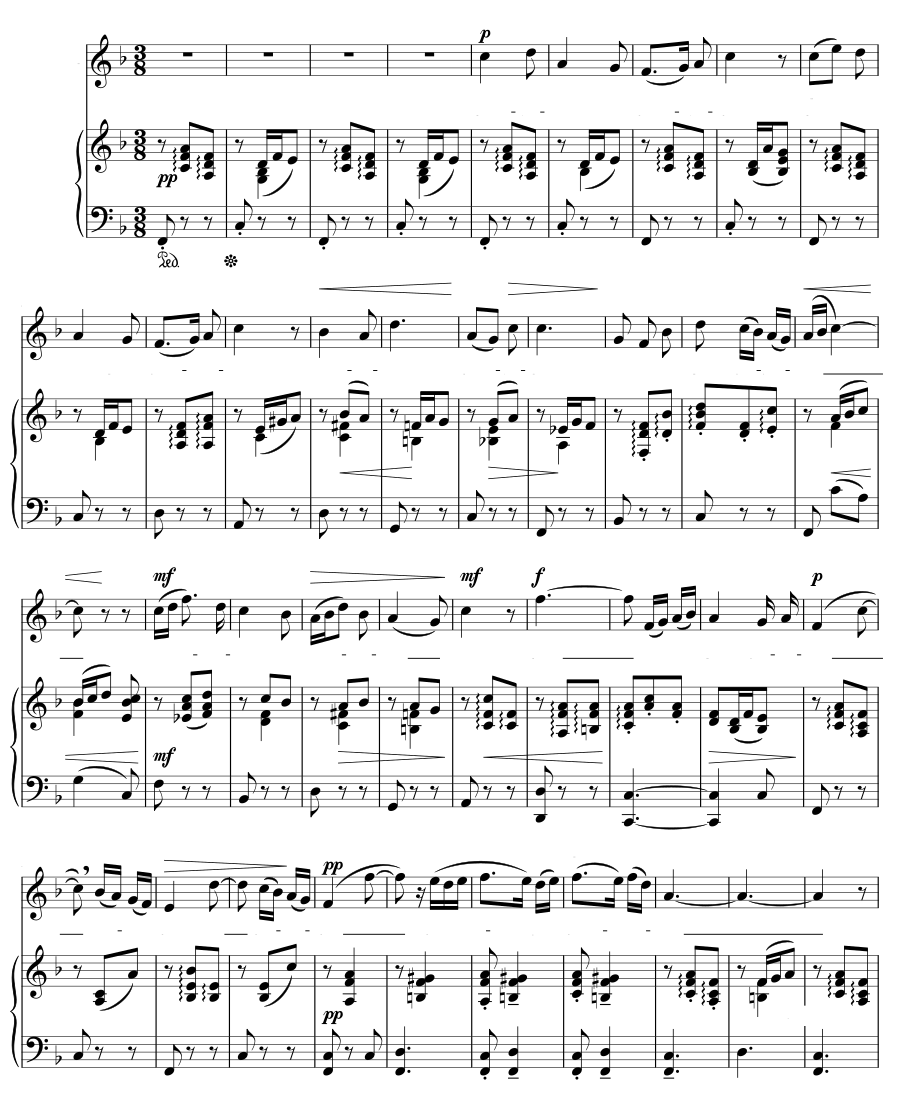 Волшебная колыбельная (Fairy Lullaby). 3 песни на слова Шекспира, соч. 37