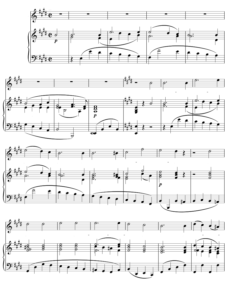 Молитва (Bitten). 6 песен, соч. 48
