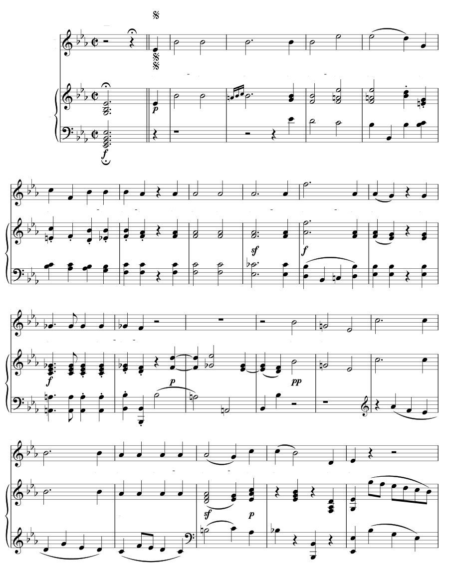 Любовь к ближнему (Die Liebe des Nächsten). 6 песен, соч. 48