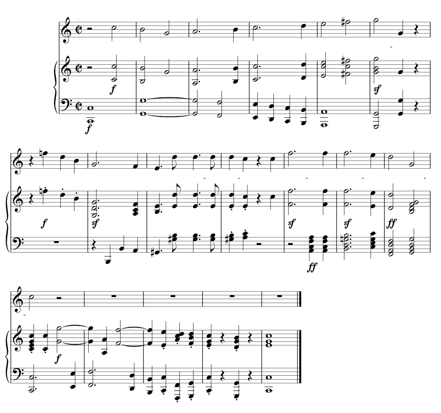 Могущество и промысел Божий (Gottes Macht und Vorsehung). 6 песен, соч. 48
