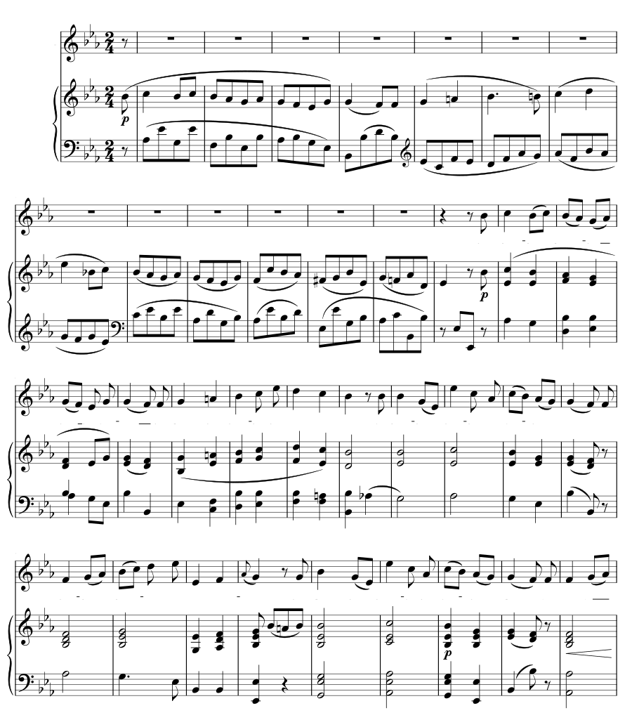 Майская песня (Mailied). 8 песен, соч. 52
