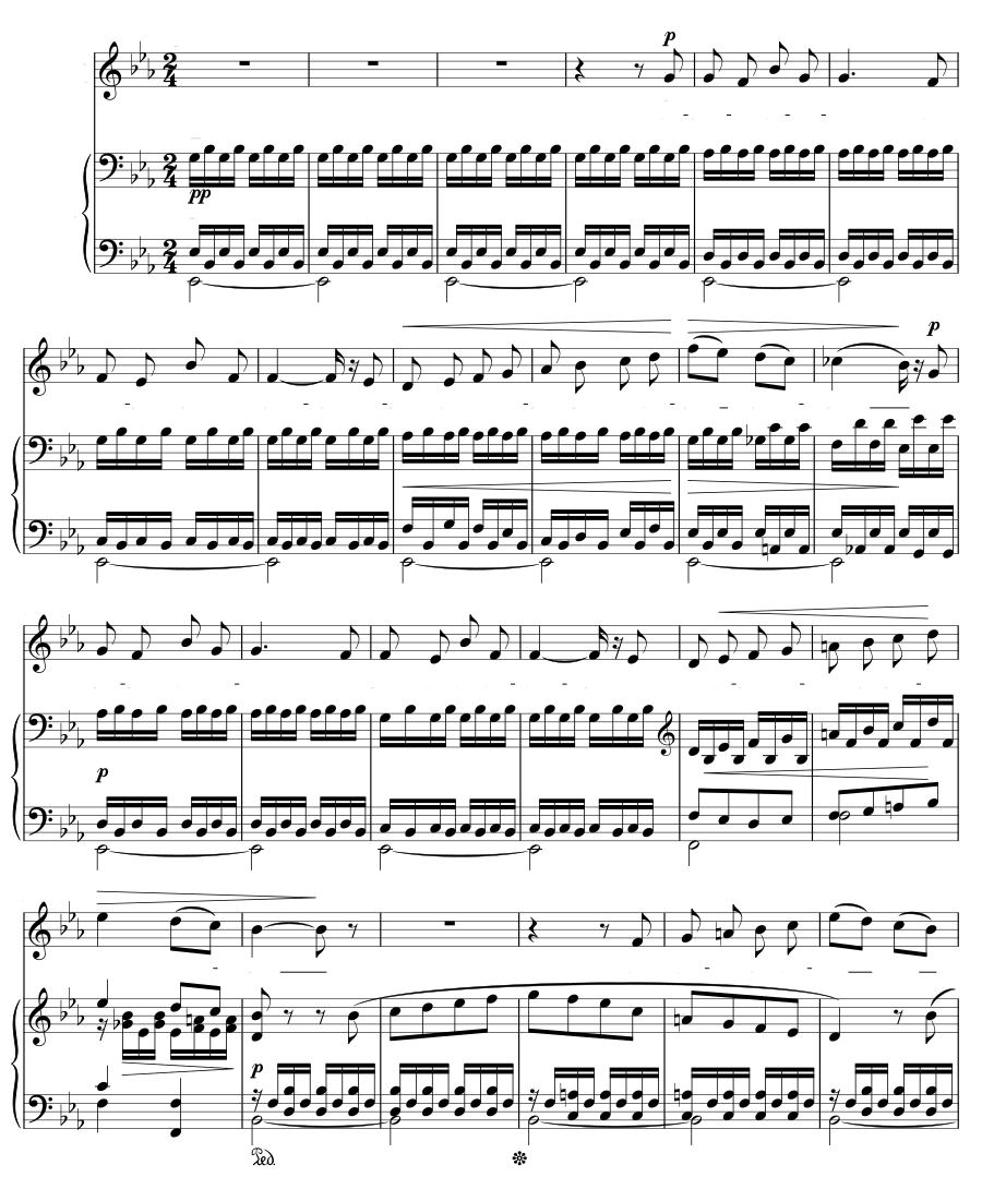 Апрельская песня (Chanson d’avril). 20 мелодий, соч. 21
