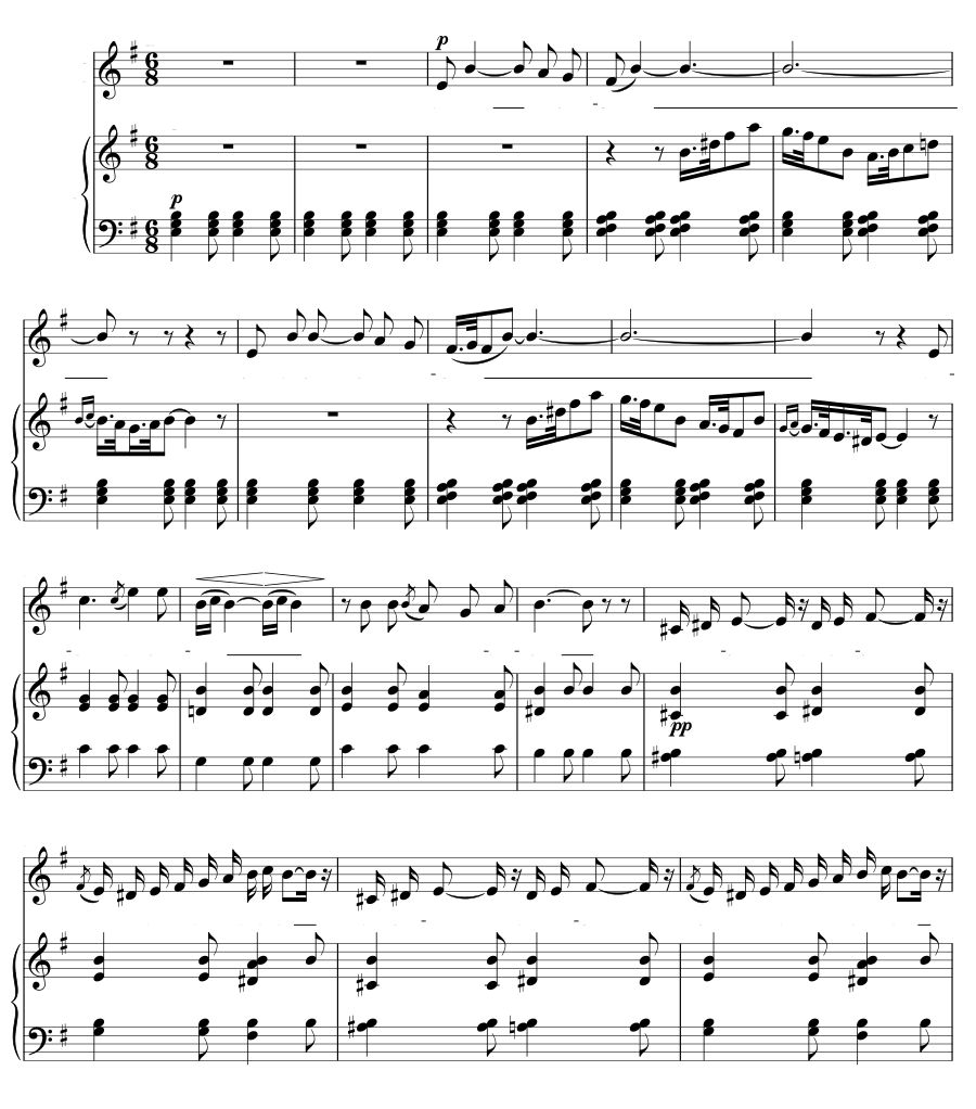Пастораль (Pastorale). 20 мелодий, соч. 21