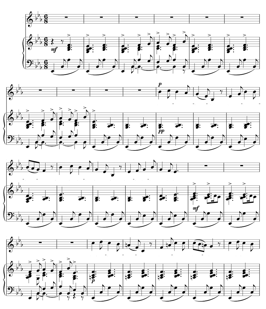Колыбельная (Berceuse). 20 мелодий, соч. 21