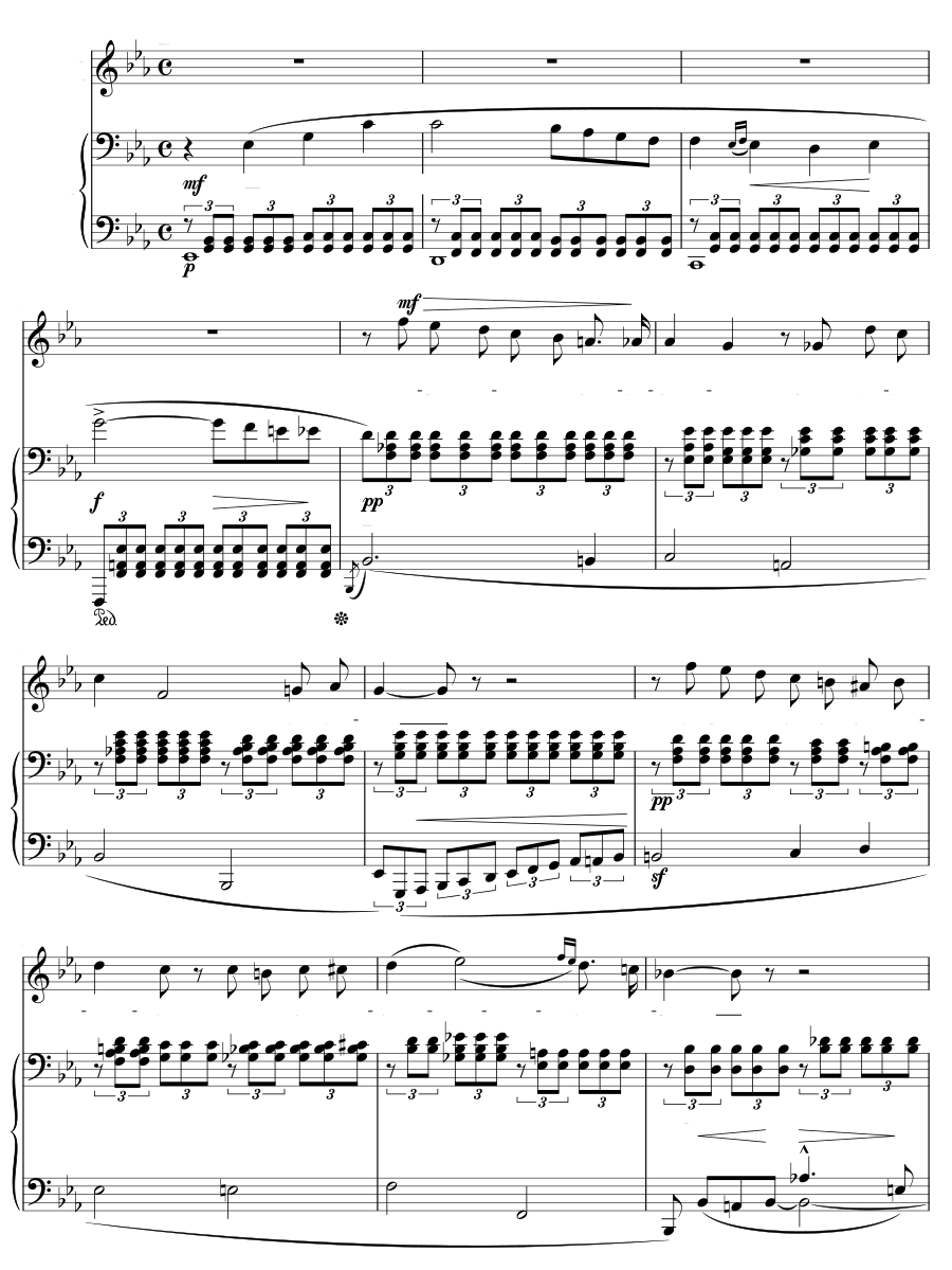 Разлука (Absence). 20 мелодий, соч. 21
