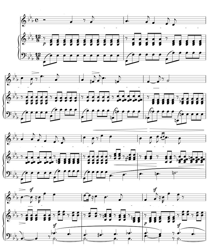 Песнь любви! (Chant d’amour!). 20 мелодий, соч. 21