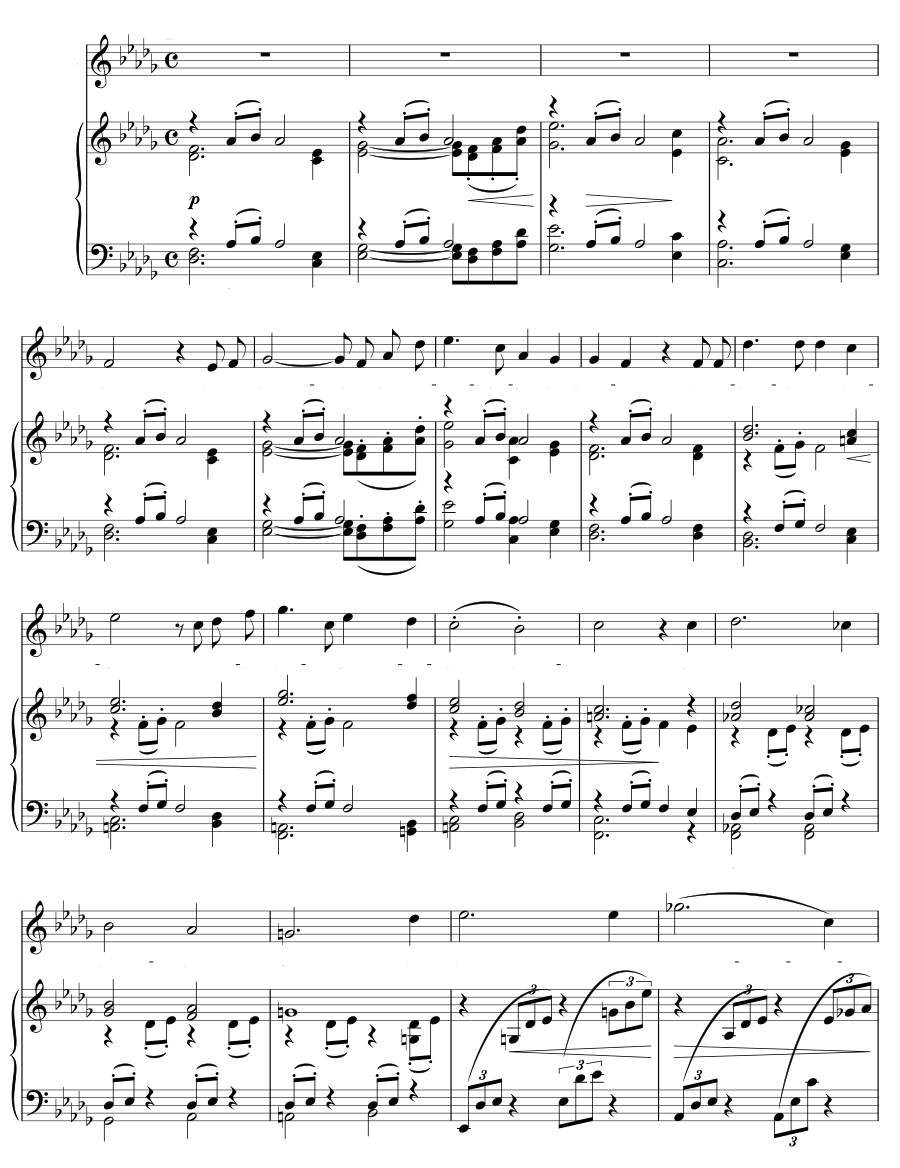 Венки (Die Kränze). 4 песни, соч. 46