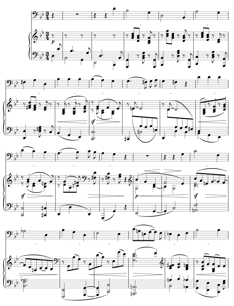 И обратился я и увидел (Ich wandte mich und sahe). 4 строгих напева, соч. 121