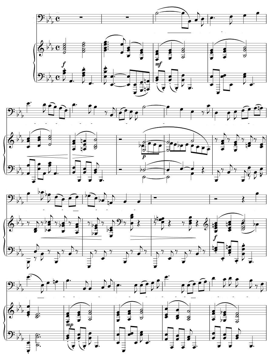 Если я говорю языками человеческими и ангельскими (Wenn ich mit Menschen- und mit Engelzungen redete)
