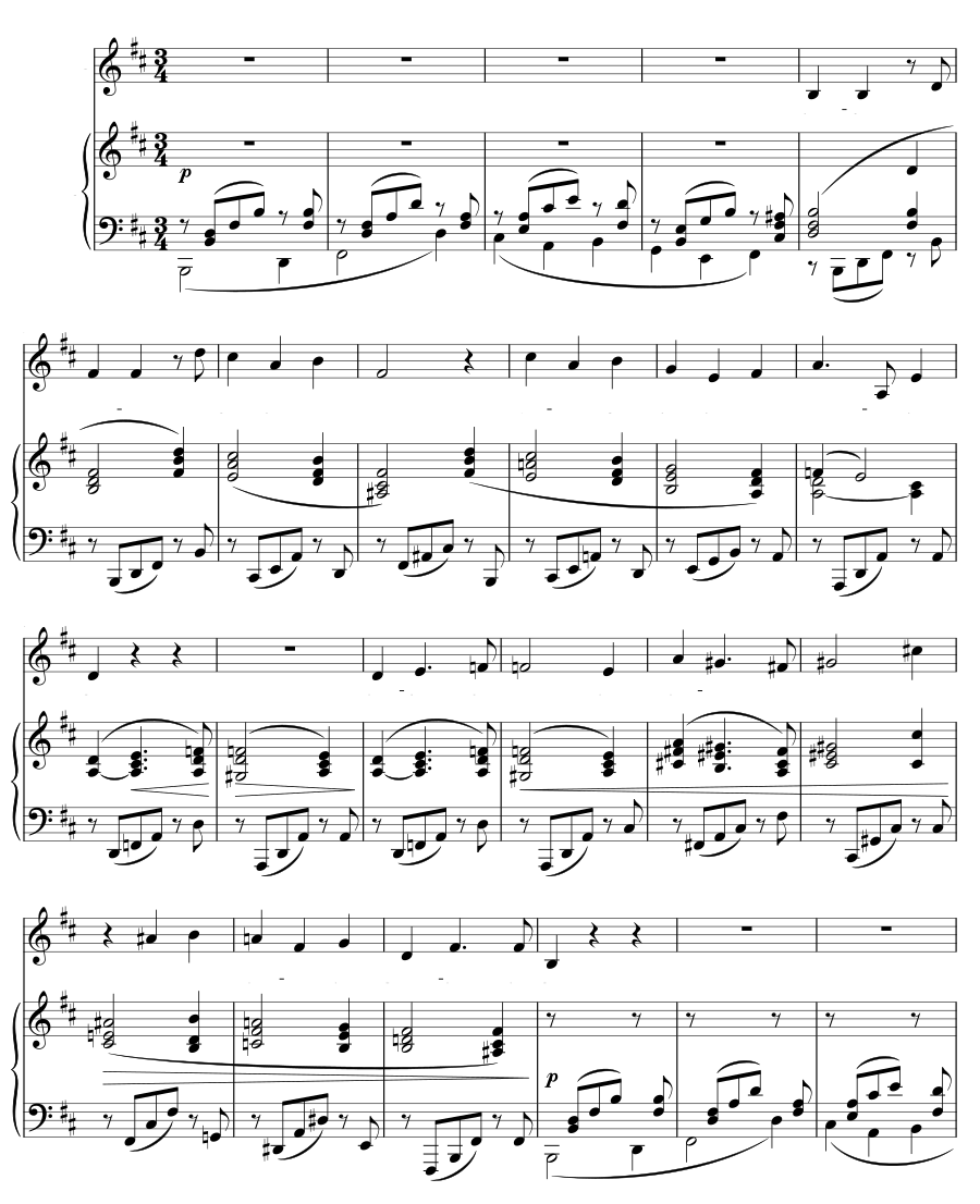 О вечной любви (Von ewiger Liebe). 4 песни, соч. 43