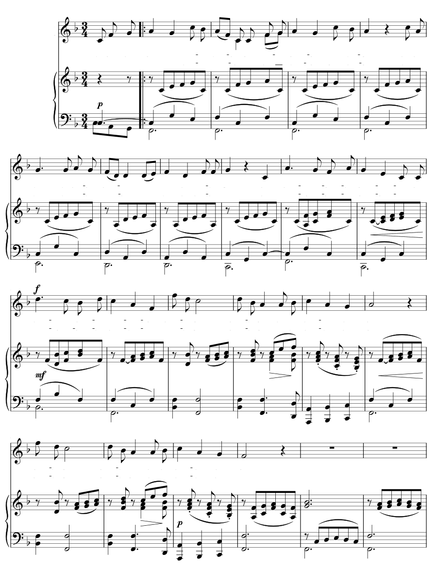 Воскресенье (Sonntag). 5 песен, соч. 47