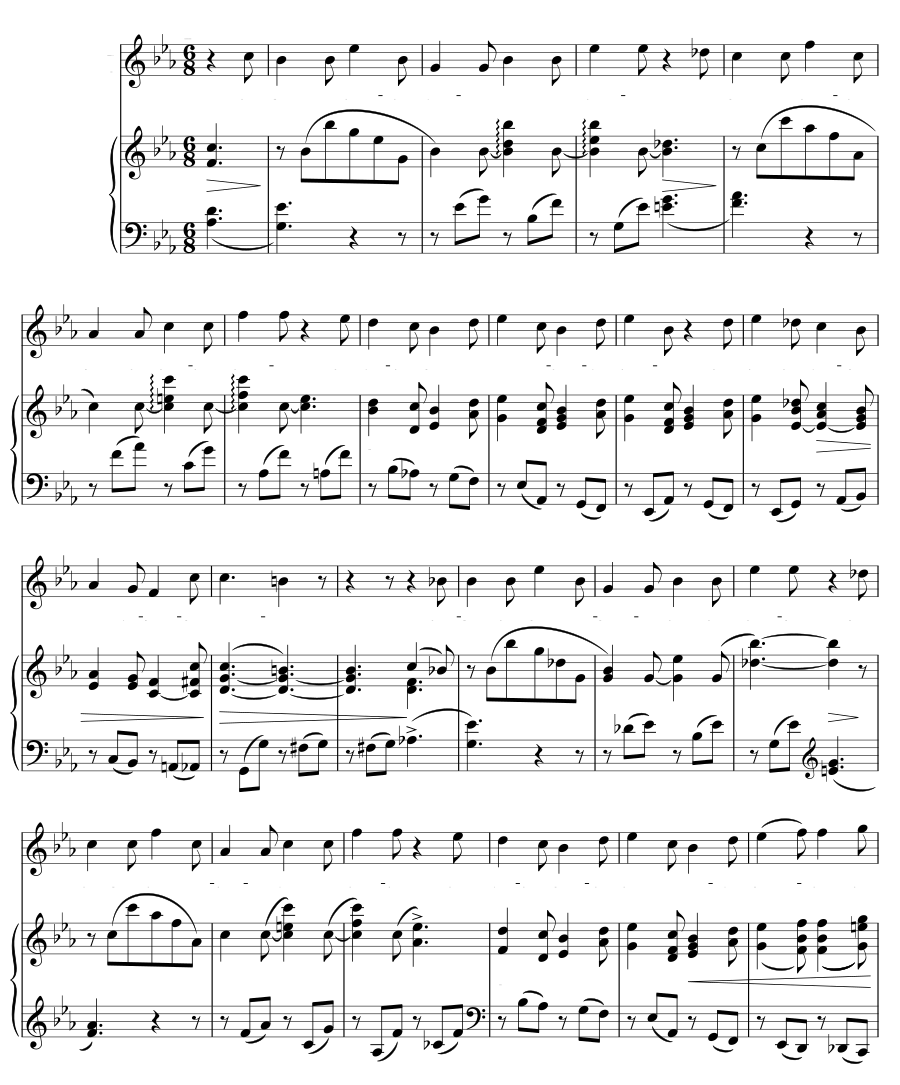 Влюблённая пишет (Die Liebende schreibt). 5 песен, соч. 47
