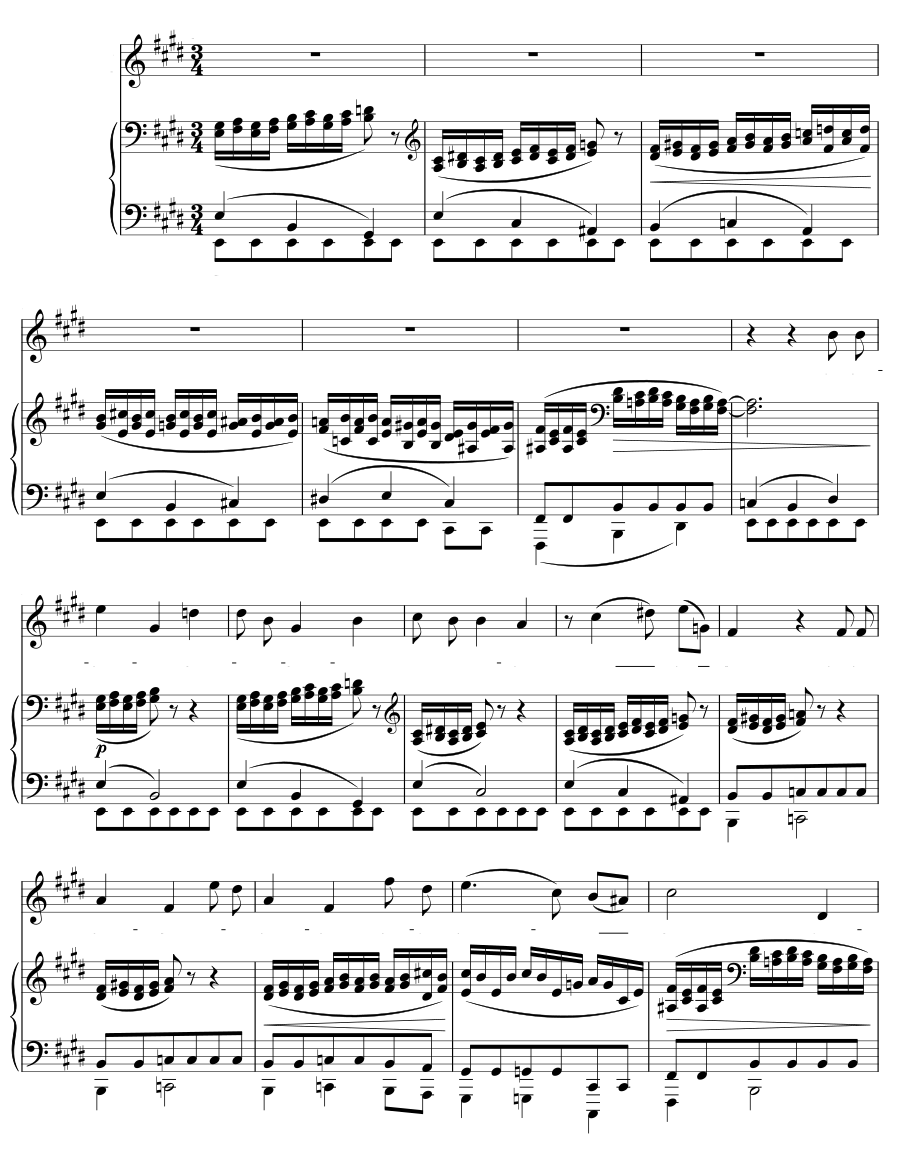 Вечерние сумерки (Abenddämmerung). 5 песен, соч. 49