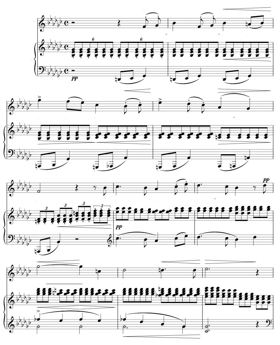 Верность в любви (Liebestreu). 6 песен, соч. 3