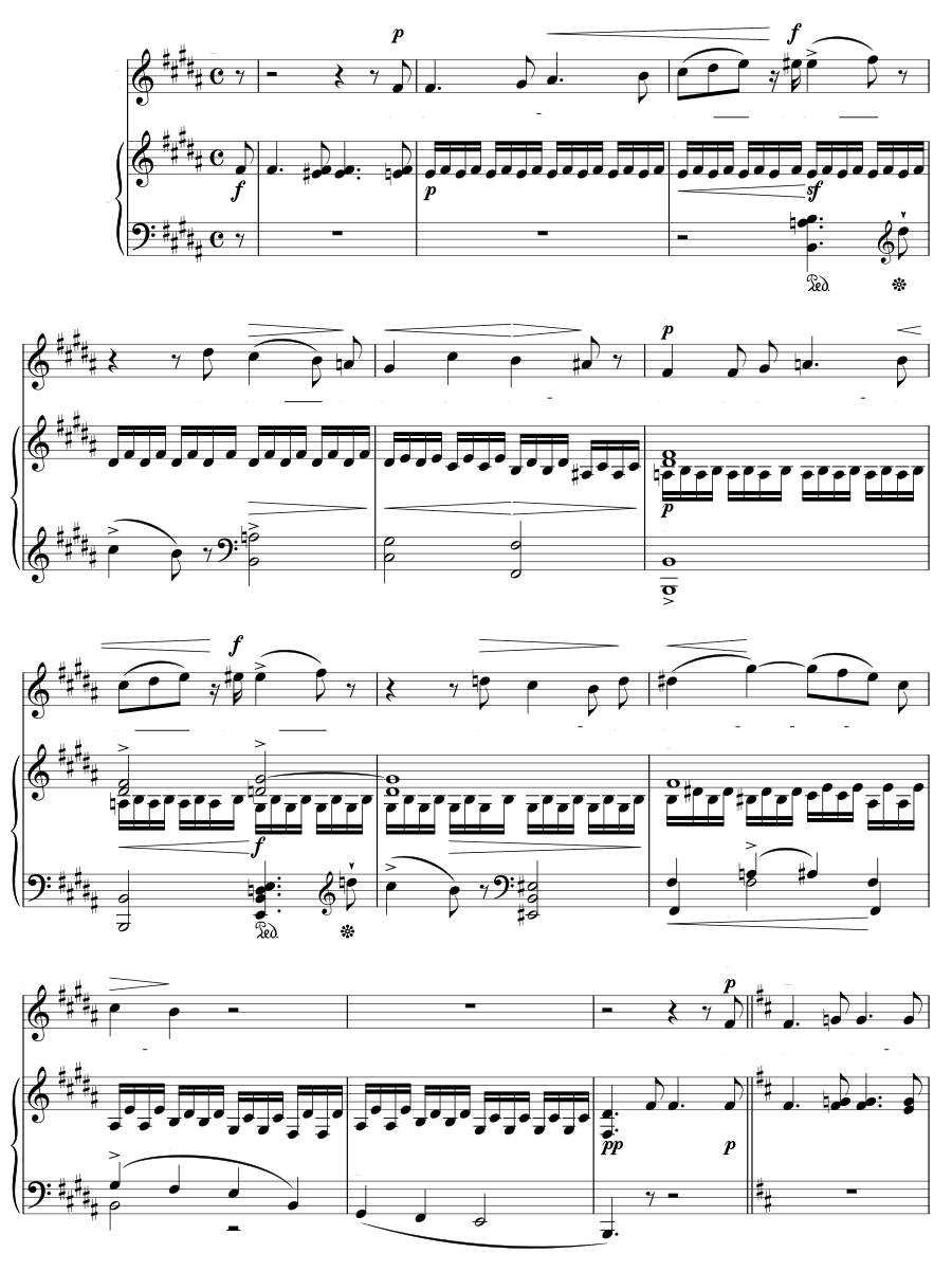 Любовь и весна II (Liebe und Frühling II). 6 песен, соч. 3