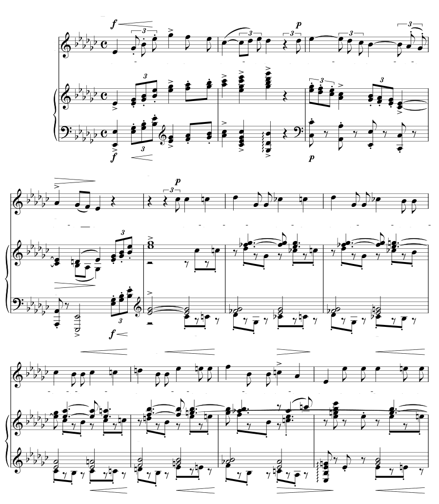 Песня из поэмы «Иван» (Lied aus dem Gedicht „Ivan“). 6 песен, соч. 3