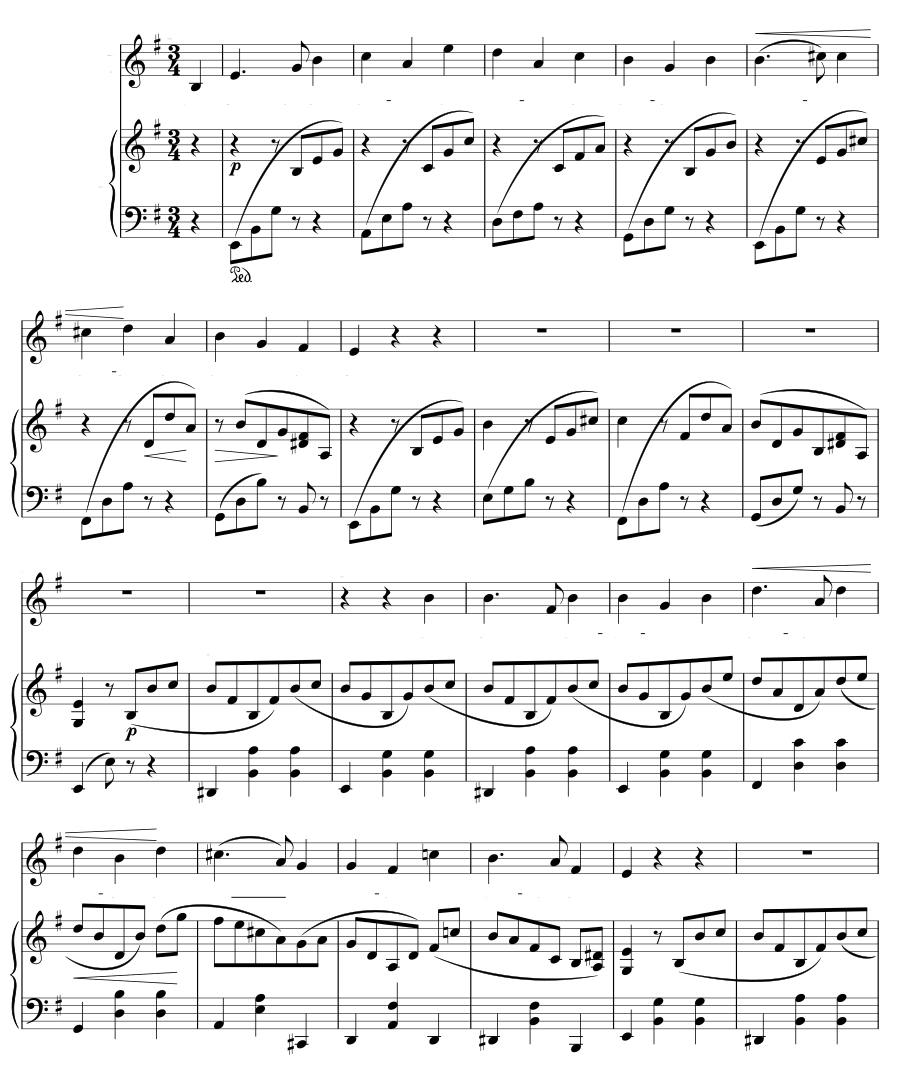 Путь к милой (Der Gang zum Liebchen). 7 песен, соч. 48