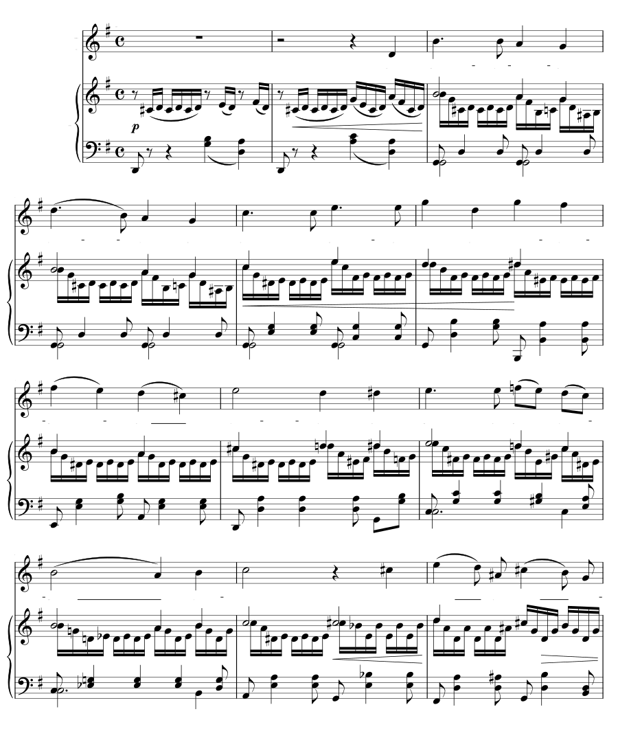 С лесистой вершины (Von waldbekränzter Höhe). 8 песен и напевов, соч. 57