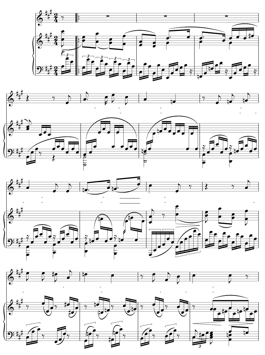 Недотрога (Die Spröde). 8 песен и напевов, соч. 58