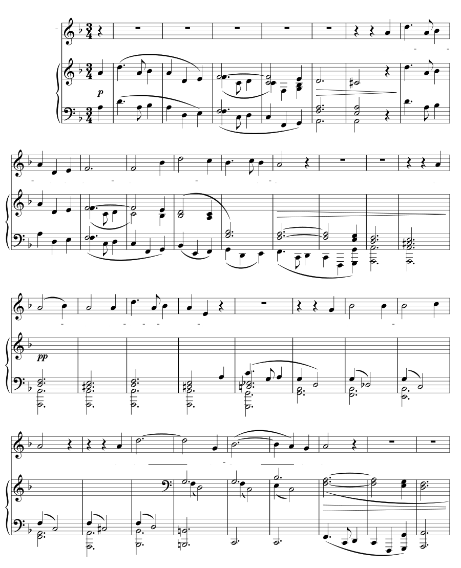 На улочке (In der Gasse). 8 песен и напевов, соч. 58
