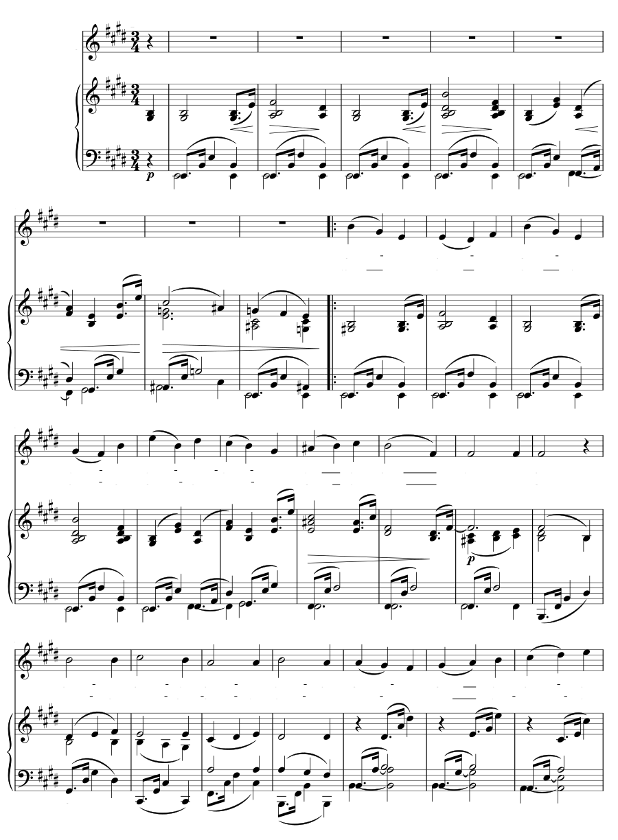 На озере (Auf dem See). 8 песен и напевов, соч. 59
