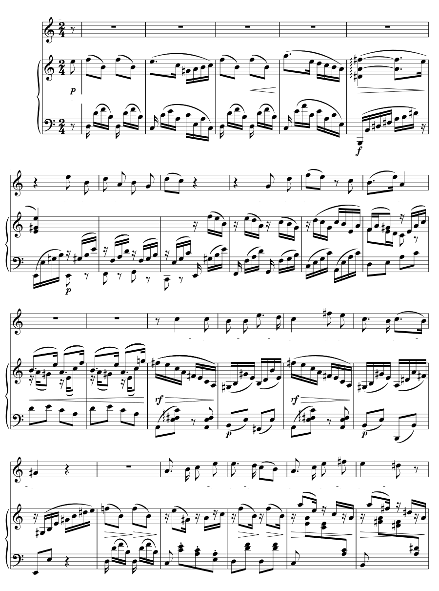 Доброй, доброй ночи (Eine gute, gute Nacht). 8 песен и напевов, соч. 59