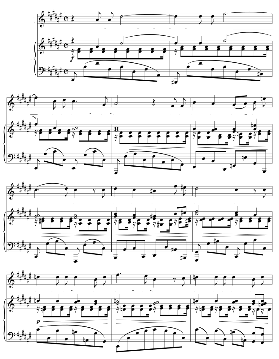 Юные песни I (Junge Lieder I). 9 песен и напевов, соч. 63