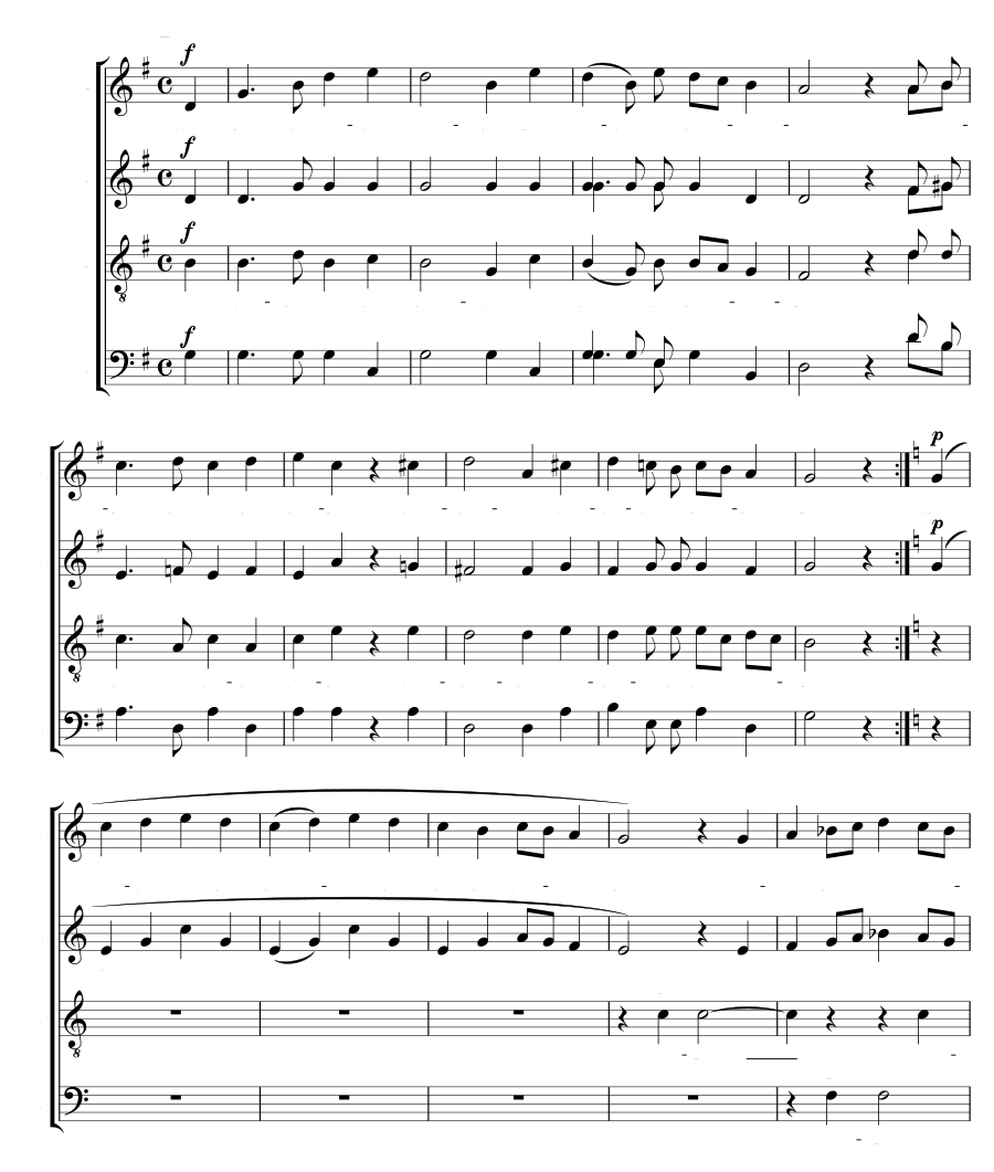 Охотник (Der Jäger). Песни к Марии, соч. 22