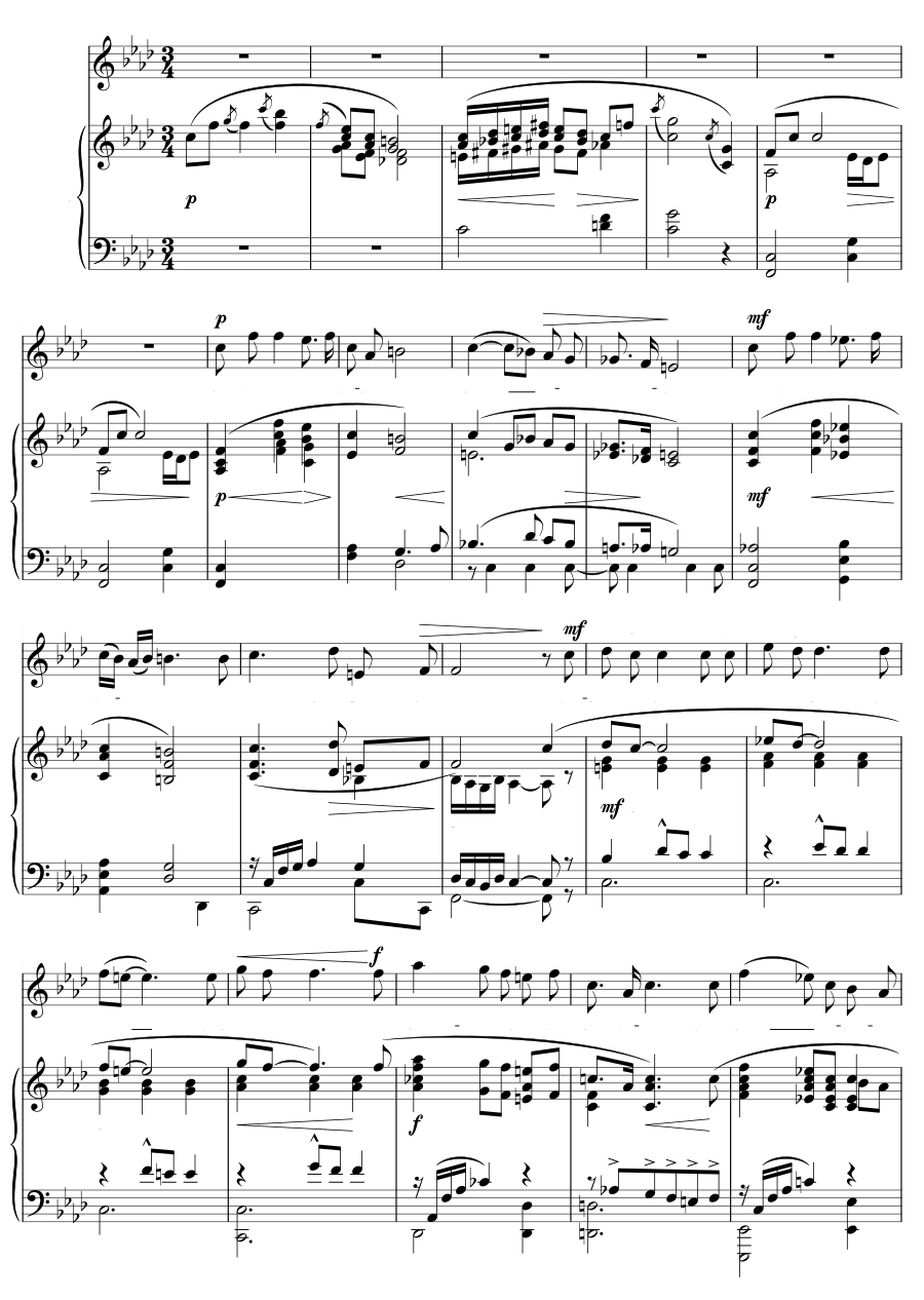 Среди фуксий (Among the Fuchsias). 5 песен на стихи Лоренс Хоуп