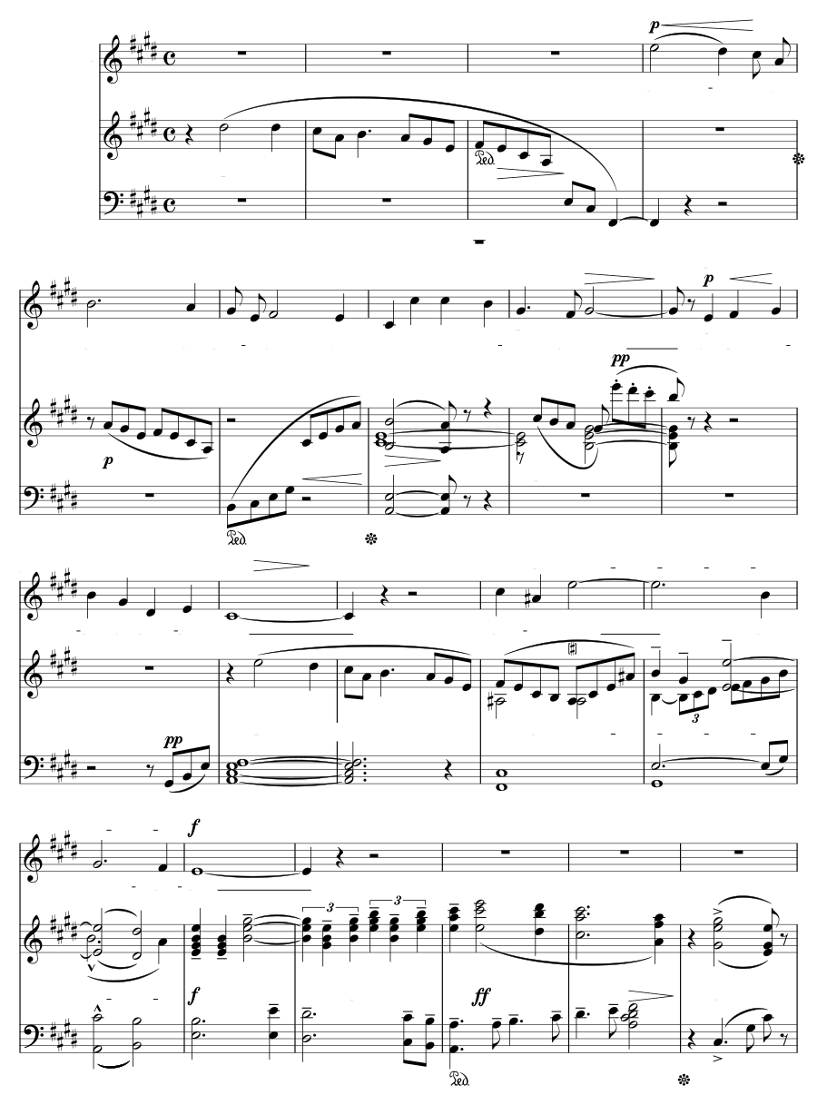 Прекраснейшая из дерев — вишня (Loveliest of trees, the Cherry now). 6 песен из «Шропширского парня»