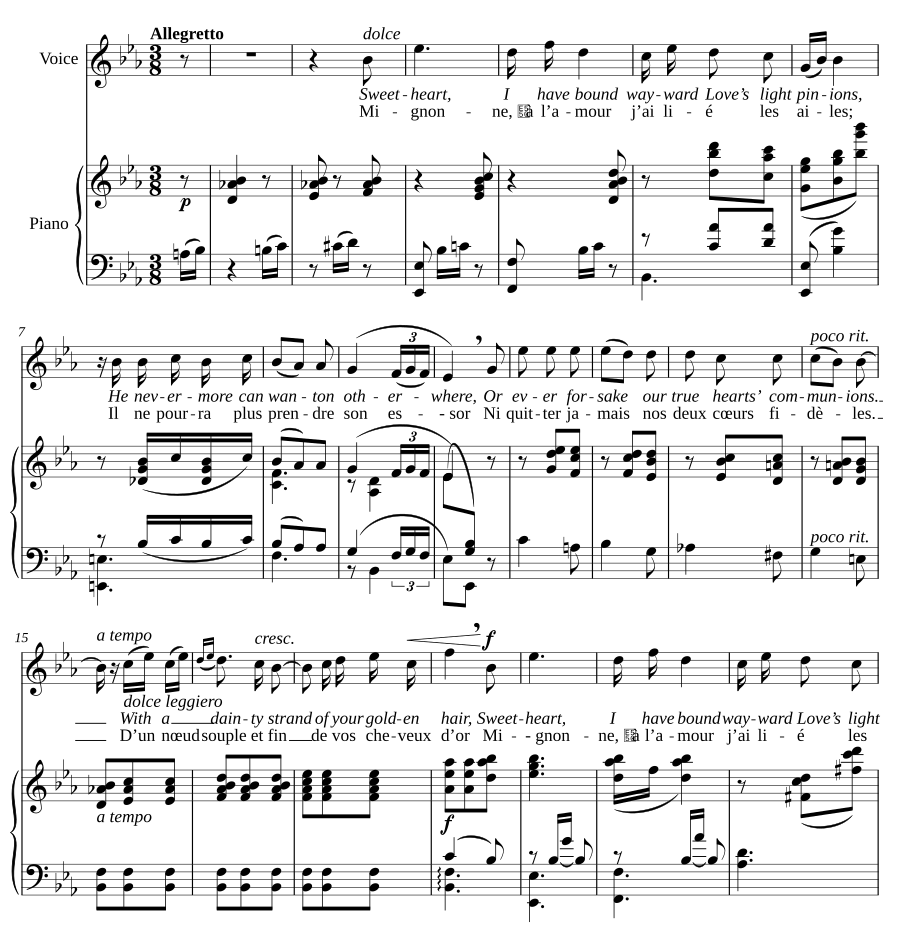 Пленённая любовь (L’amour captif)