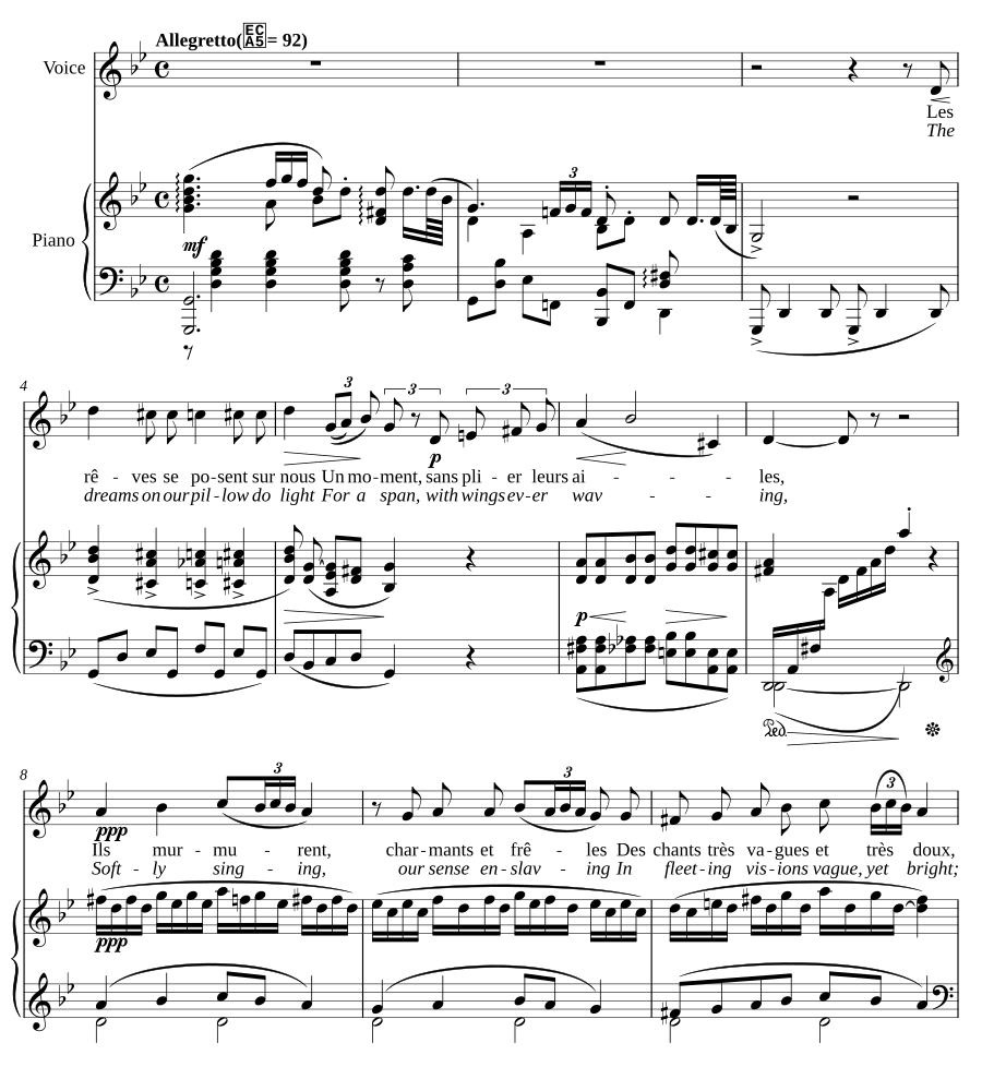 Мечты (Les rêves)